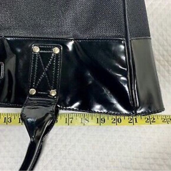 ✨👛 VERSACE PARFUMS BLACK TOTE SHOULDER BAG👛✨ - Picture 7 of 11